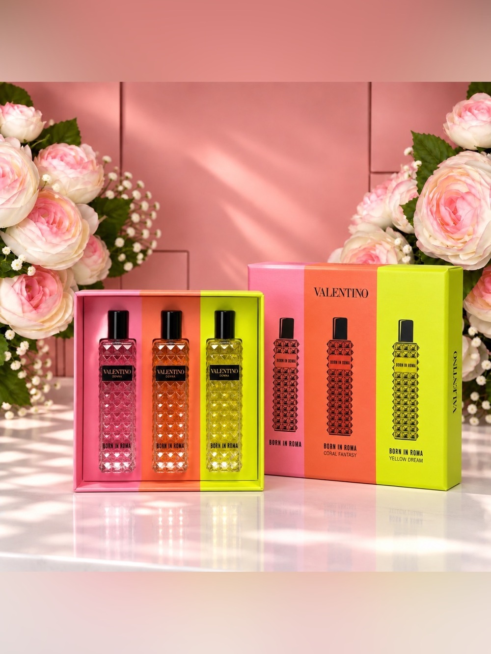 BORN IN ROMA MINI PERFUME GIFT SET | 3-PIECE